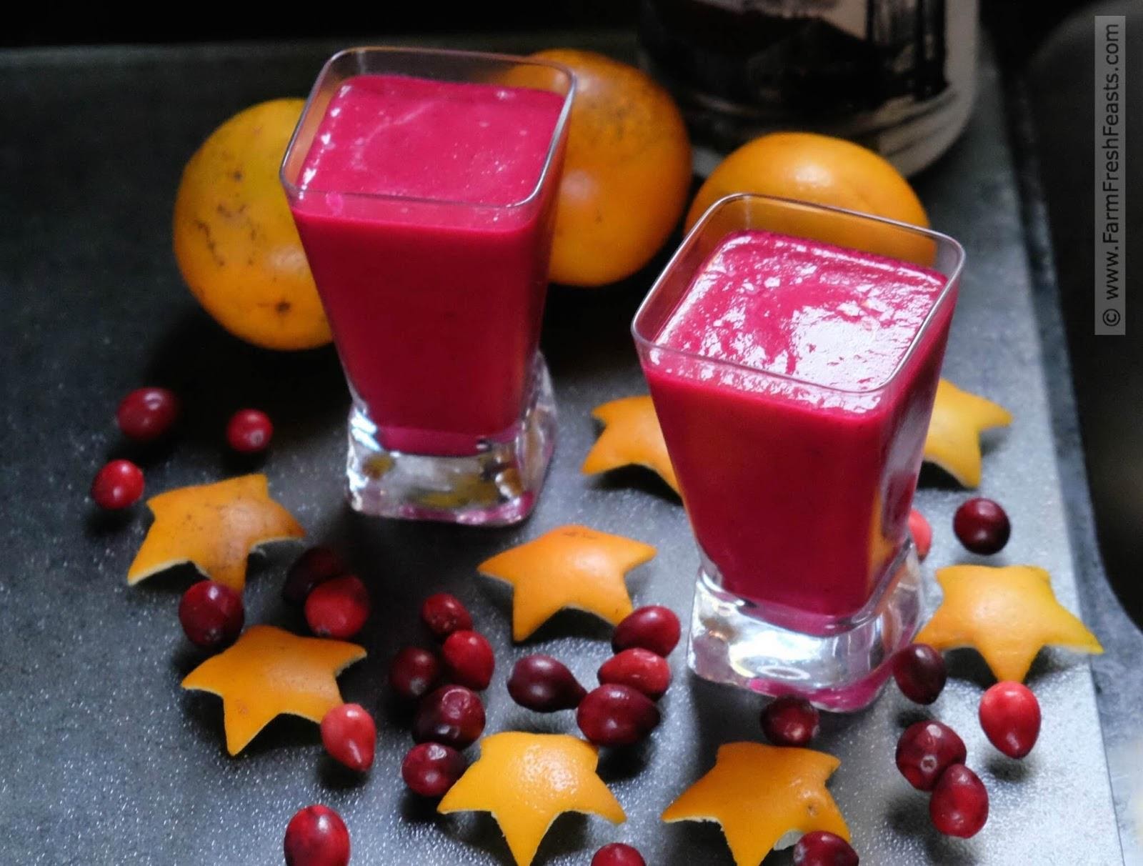 Immune Boosting Citrus Berry Smoothie